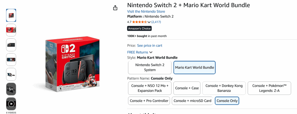 This may be your last chance to buy the Switch 2 + Mario Kart World bundle