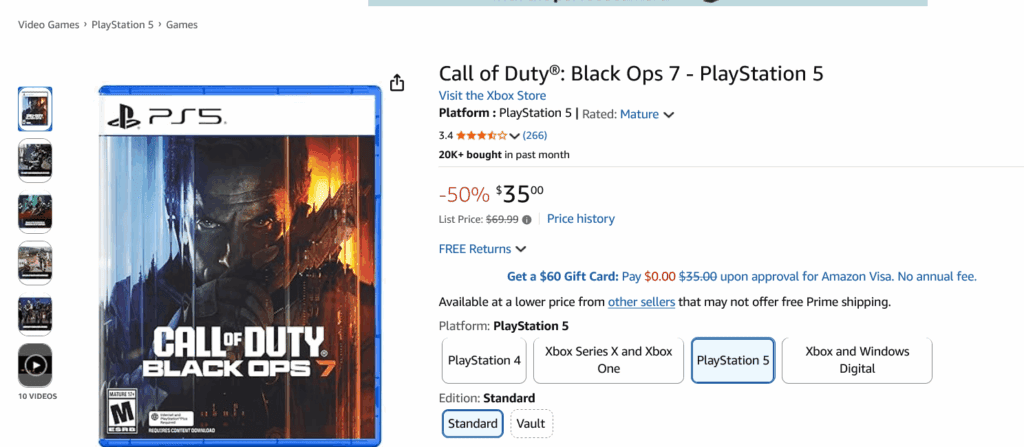This does not bode well: Black Ops 7 is getting a major discount one month after release