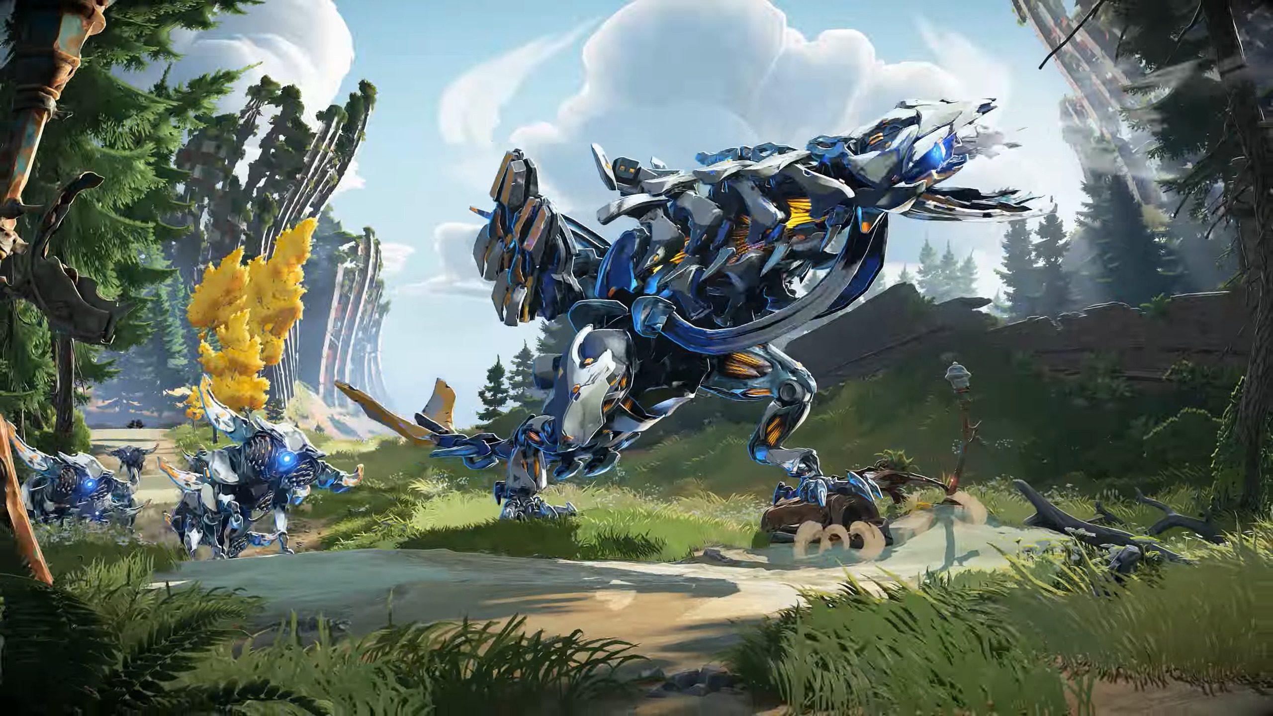 Guerrilla brings Aloy back as a leader of hunters in Horizon Hunters Gathering