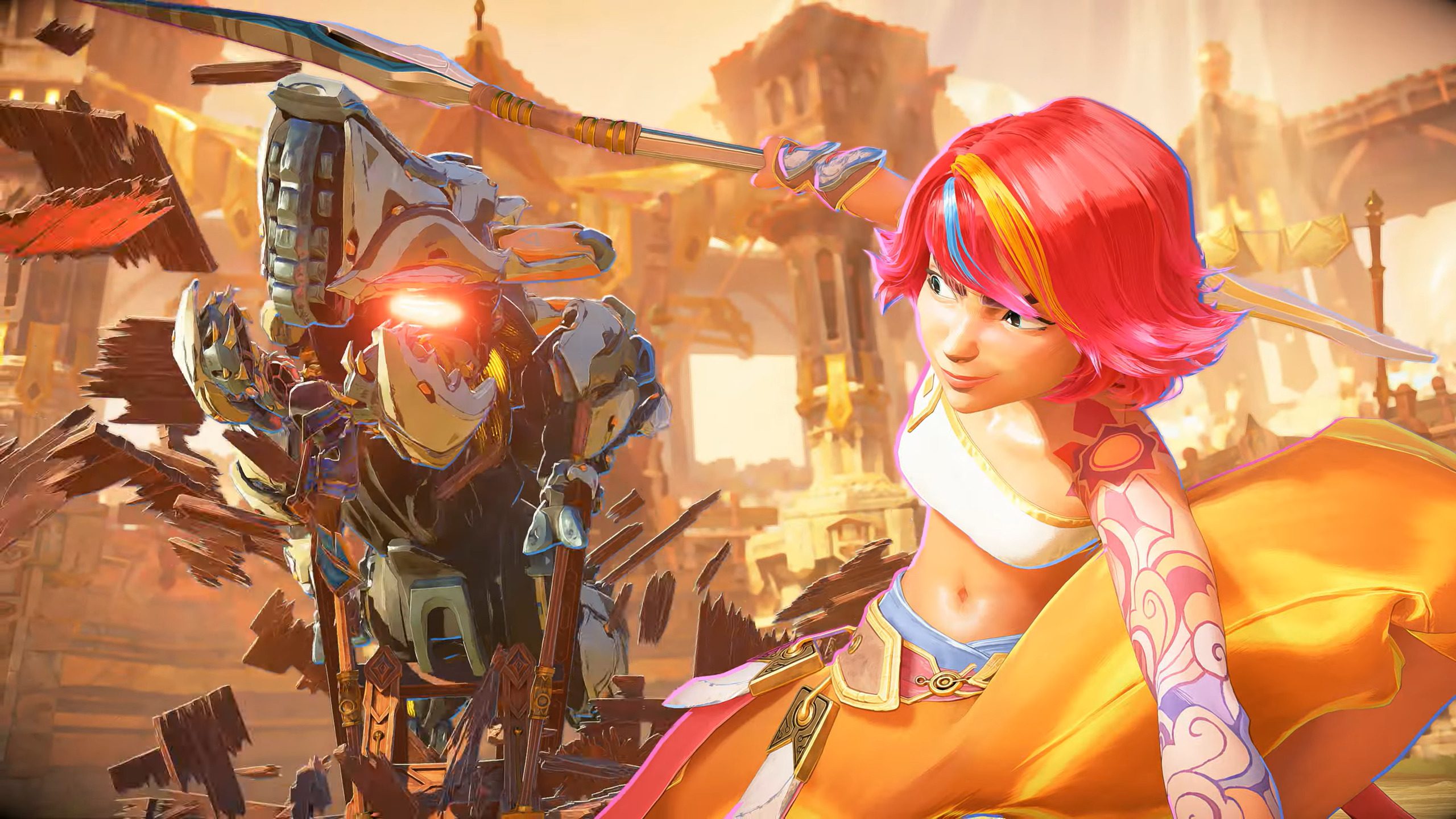 Guerrilla brings Aloy back as a leader of hunters in Horizon Hunters Gathering