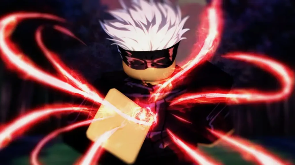 Gojo in Roblox's Jujutsu Tycoon