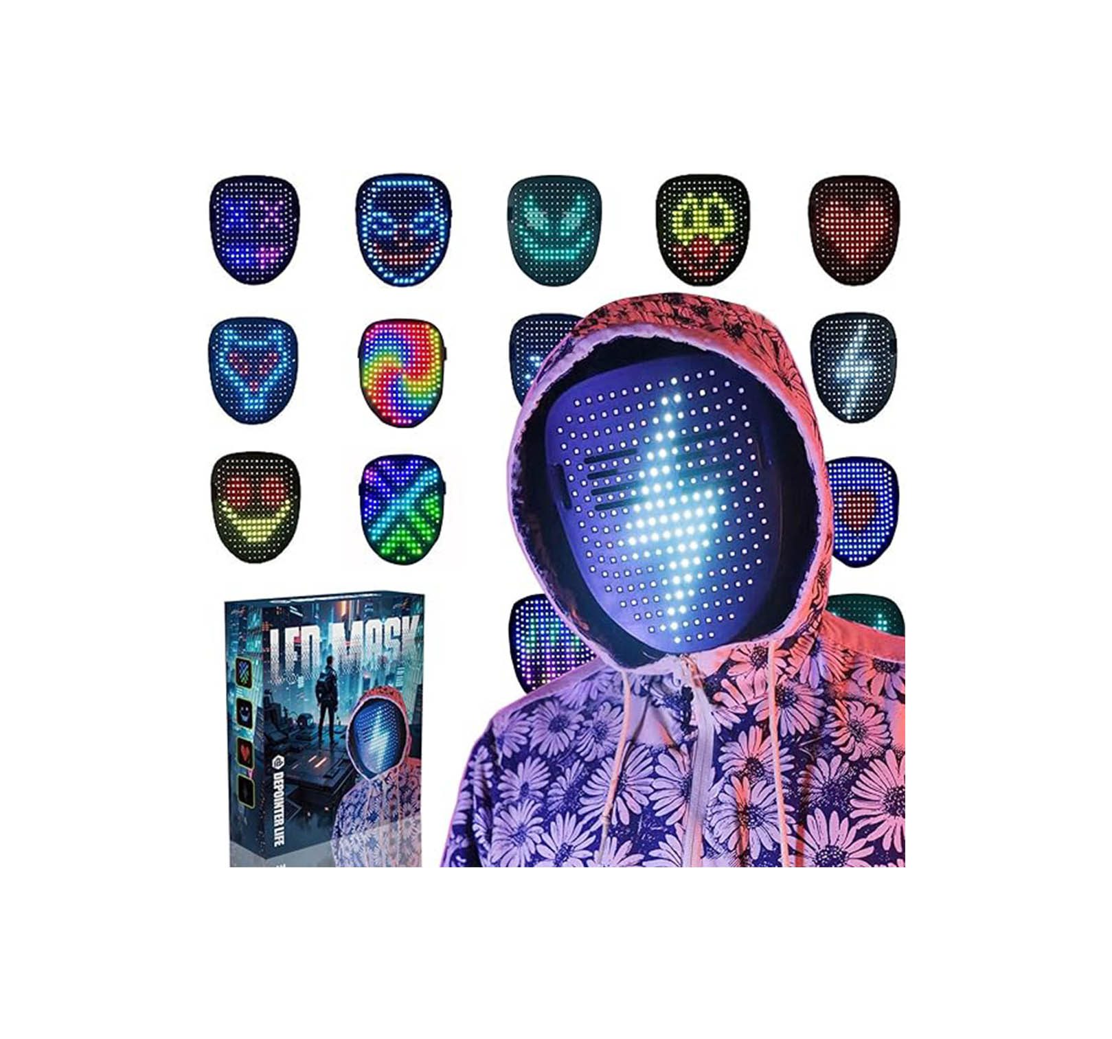 LED Gesture Sensing Mask