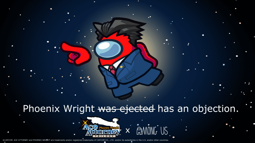 Among Us players can get a Phoenix Wright costume in new collab: here’s how