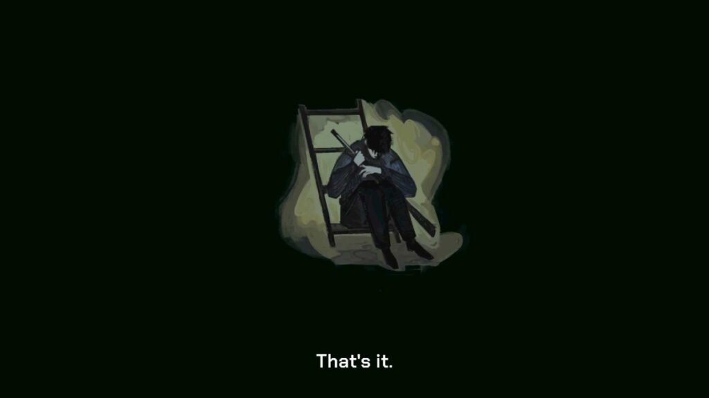 In the Dark Ending