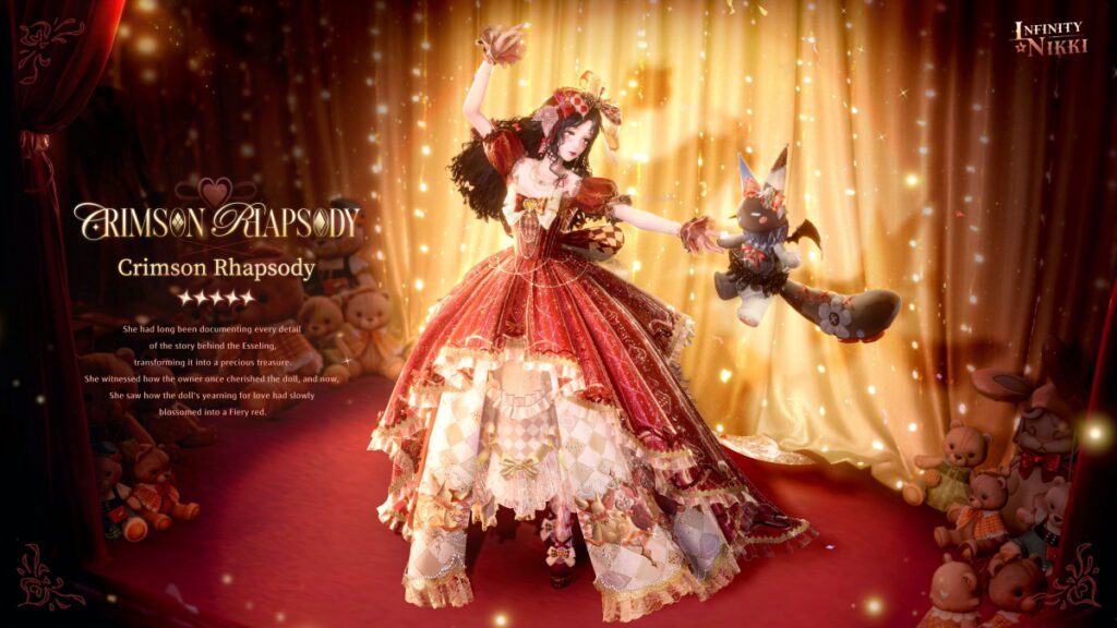 Infinity Nikki Crimson Rhapsody Outfit