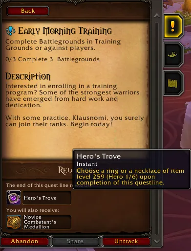 WoW Midnight: Early Morning Training Quest Guide & Walkthrough