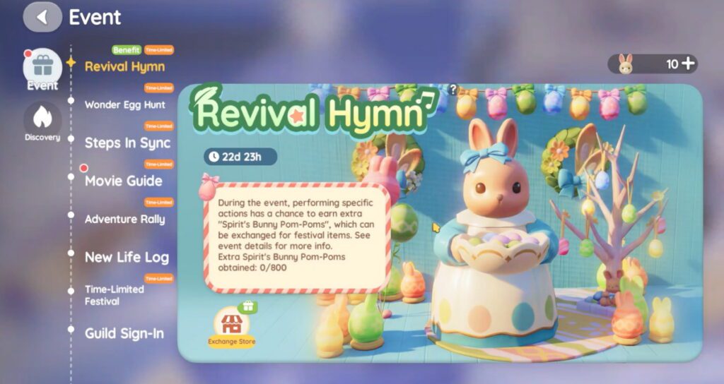 Heartopia Revival Hymn Event