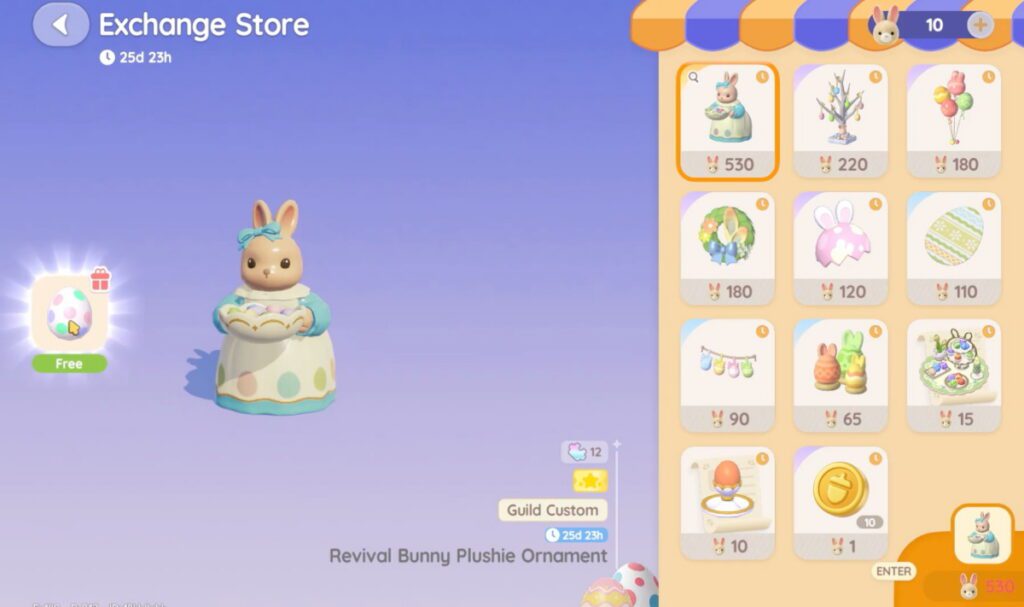 Heartopia Revival Hymn Exchange Store