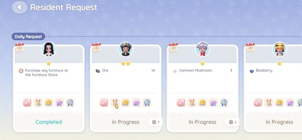 Heartopia Revival Hymn Resident Requests