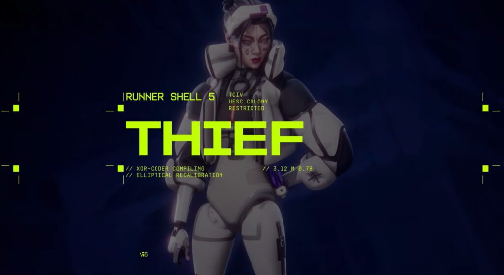 Marathon Runner Shell Thief